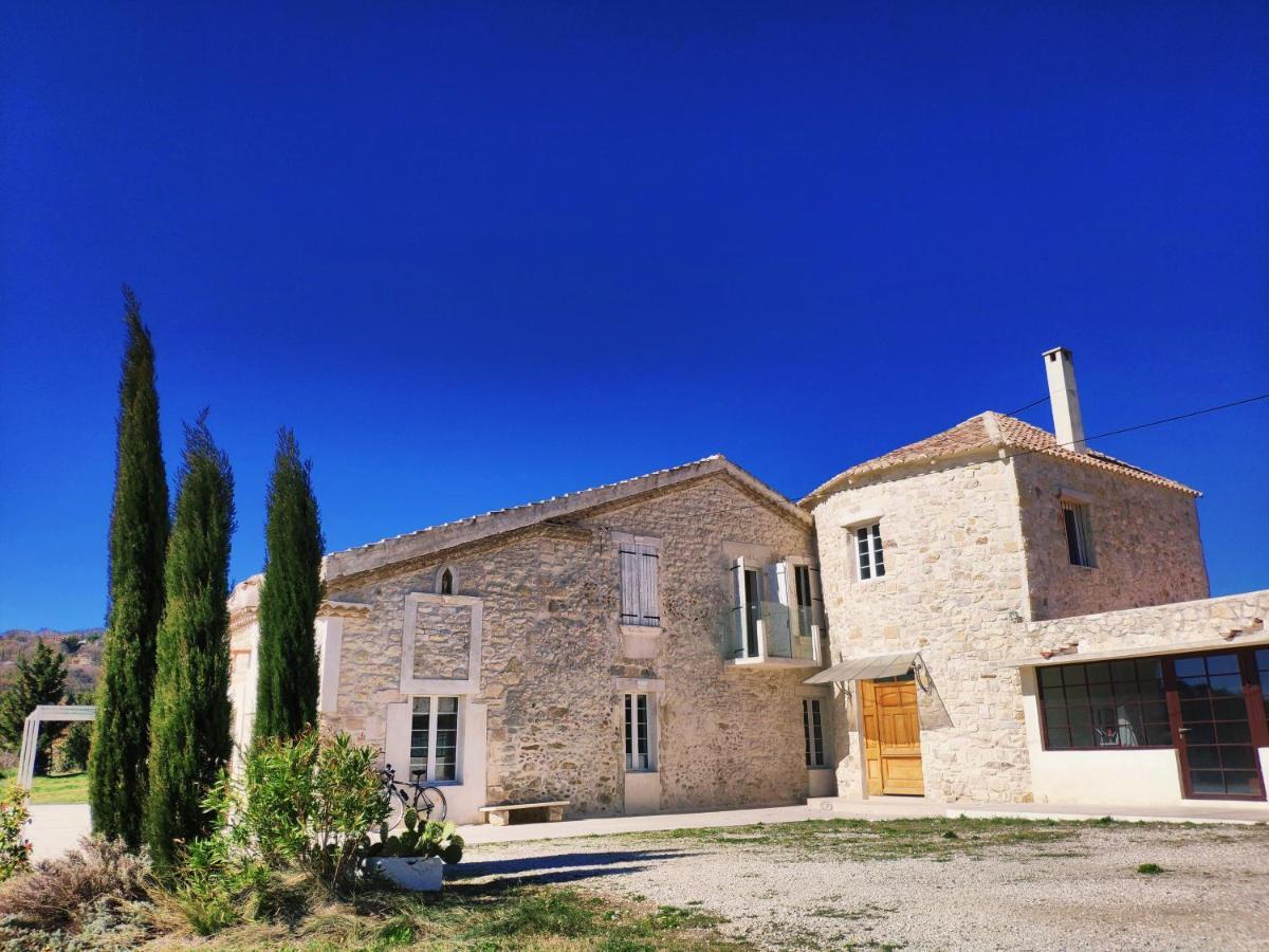 Superbe Chambre Avec Terrasse, Parking Prive, Jardin, Calme, Climatisation, 10 Mn Pont Du Gard #7 Apartamento Rochefort-du-Gard Exterior foto